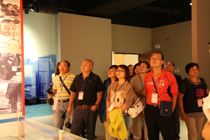 两岸一家亲——记台湾游客参观中华慈善博物馆